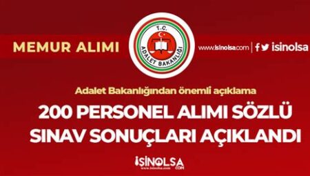 Kamu Personel Alımı Sınav Sonuçları