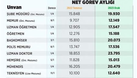 Personel Maaşları ve Sosyal Güvenlik Katkı Payları